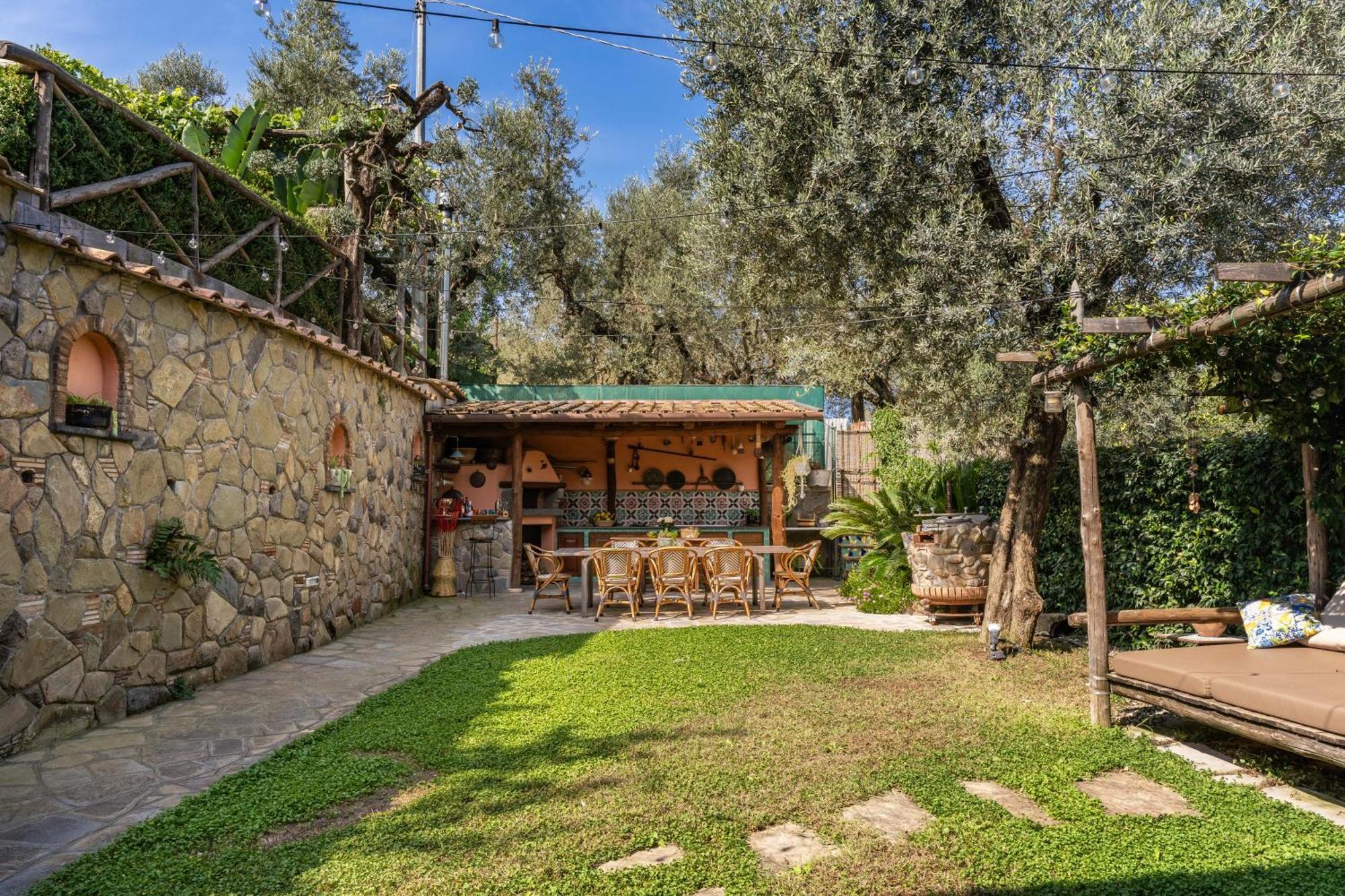 Villa Caruso Private Heated Pool & Sea View Sorrent Exterior foto
